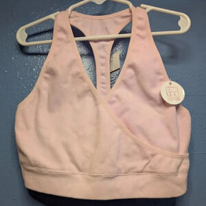 NEW W TAGS Maidenform women's XL sporty pink bralette athletic sports bra